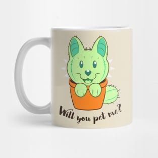 Cactus puppy Mug